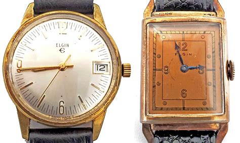 elgin wrist watches